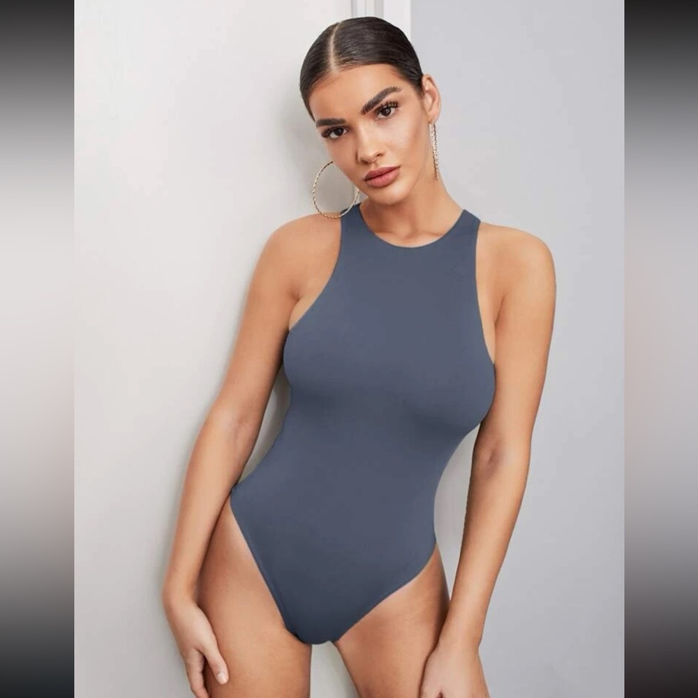 Solid Tank Bodysuit ❤️